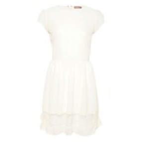 A Wear- Cream Lace Insert Dress £40